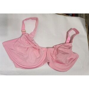 NWOT CUUP 42D The Scoop Pink Microfiber Underwire Bra 128053